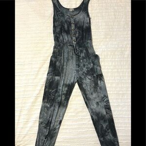 J for Justify-Blue Tie Dye jumpsuit